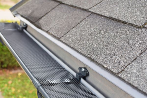 Rain Gutter Cover Installation in Hiawassee