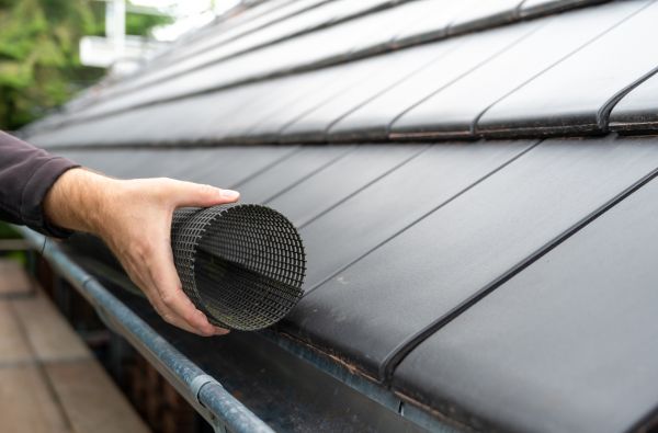 Gutter Mesh Installation in Hiawassee